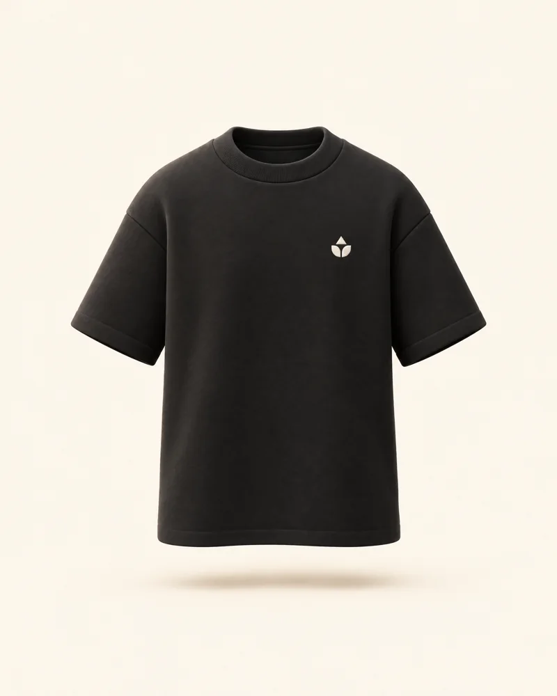 Camiseta Emblema Preta